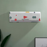 Air Conditioner Cover Hanging Air Conditioning Anti-Dust Dust All Inclusive Cover, Specification:80x31x21cm(Geometric)