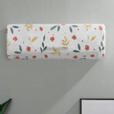 Air Conditioner Cover Hanging Air Conditioning Anti-Dust Dust All Inclusive Cover, Specification:86x31x21cm(Flower)