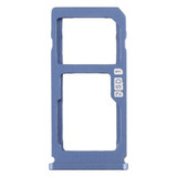 SIM Card Tray + SIM Card Tray / Micro SD Card Tray for Nokia 8 / N8 TA-1012 TA-1004 TA-1052 (Blue)