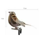 Simulation Sparrow Simulation Feather Foam Bird Horticultural Decoration Random Color Delivery