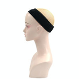 3 PCS Handmade Velvet Wig Hair Band Wig Fixed Headband(Beige)