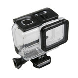 For GoPro  NEW HERO /HERO6   /5 Touch Screen 45m Waterproof Housing Protective Case with Buckle Basic Mount & Screw, No Need to Remove Lens