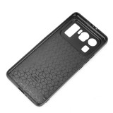 For Xiaomi Mi 11 Ultra Shockproof Sewing Cow Pattern Skin PC + PU + TPU Case(Black)