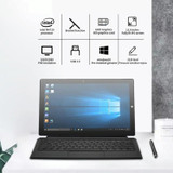 PiPO W11 2 in 1 Tablet PC, 11.6 inch, 8GB+128GB+128GB SSD, Windows 10 System, Intel Gemini Lake N4120 Quad Core Up to 2.6GHz, with Stylus Pen Not Included Keyboard, Support Dual Band WiFi & Bluetooth & Micro SD Card