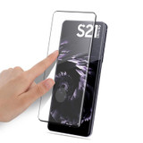 For Samsung Galaxy S21 Ultra/ S30 Ultra mocolo 0.33mm 9H 3D Curved Full Screen Tempered Glass Film, Fingerprint Unlock Support