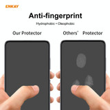 For Samsung Galaxy S21 5G 5pcs ENKAY Hat-Prince Full Glue 0.26mm 9H 2.5D Tempered Glass Full Coverage Film Support Fingerprint Unlock