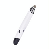 PR-08 1600DPI 6 Keys 2.4G Wireless Electronic Whiteboard Pen Multi-Function Pen Mouse PPT Flip Pen(White)