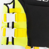 HiSEA L002 Foam Buoyancy Vests Flood Protection Drifting Fishing Surfing Life Jackets for Children, Size: XL(Black Yellow)