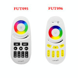FUT095 2.4G Miboxer Button Type RGBW RF 4-Zone Wireless LED Remote Controller for LED RGBW Bulb or Strip