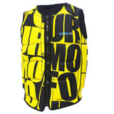 HiSEA L001 Letter Printing Super Elastic Buoyancy Surf Vest Professional Life Jacket, Size: L