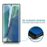 For Samsung Galaxy Note20 3D Curved Edge Full Screen Tempered Glass Film