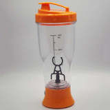 Coffee Milk Shake Electric Stirring Cup Simple Shake Cup, Capacity:350ml(Orange)