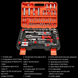 94 In 1 Multi-function Car Repair Combination Toolbox Ratchet Wrench Set