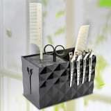 Hair Salon Scissors Socket Anti-skid Storage Box Comb Scissors Insert Scissors Rack(Random Color)