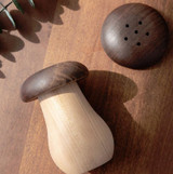 Kitchen Hotel Mushroom Shaped Wood Toothpick Box