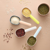 5 PCS Kitchen Multifunctional Plastic Scoop Rice Spoon Household Measuring Spoon Random Color Delivery