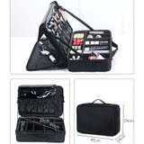 Makeup Bag Embroidery Manicure Portable Clapboard Toolbox, Size:Large