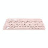 Logitech K380 Portable Multi-Device Wireless Bluetooth Keyboard (Pink)