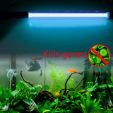 2 PCS 110V 9W UV Ultraviolet Algae Disinfection Fish Tank Lamp, US Plug