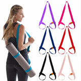 Cotton Rope Yoga Mat Strap Multifunctional Strapping Strap, Color:Sky Blue
