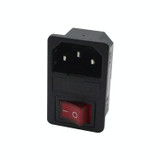 10 PCS AC-01 Three Pins Power Socket with Safety Switch Socket