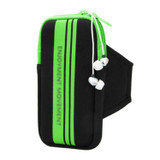 Universal Sports Phone Arm Bag Wrist Bag for 5-5.8 Inch Screen Phone(Green)