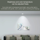 Original Xiaomi Mijia 220V 4W Adjustable Brightness LED Downlight, 2700- 6500K, Bluetooth MESH Version(White)