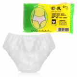 6 PCS Unisex Disposable Non-woven Underwear Adult Diapers, Specification:Front Double-leg Cuffs, Size:XXL