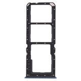 For OPPO A11 SIM Card Tray + SIM Card Tray + Micro SD Card Tray (Blue)