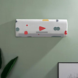 Air Conditioner Cover Hanging Air Conditioning Anti-Dust Dust All Inclusive Cover, Specification:86x31x21cm(Geometric)