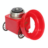Retro Trolley Mini Cotton Candy Machine, Specification:British Regulations 220 V(Red)