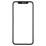 Front Screen Outer Glass Lens with Frame & OCA Optically Clear Adhesive for iPhone 11(Black)