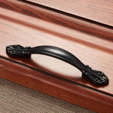 5 PCS 6032A-96 Simple Archaistic Zinc Alloy Handle for Cabinet Wardrobe Drawer Door, Hole Spacing: 96mm