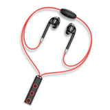 BT313 Magnetic Earbuds Sport Wireless Headphone Handsfree bluetooth HD Stereo Bass Headsets with Mic(Red)