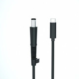 USB-C / Type-C to 7.4 x 0.6mm Laptop Power Charging Cable, Cable Length: about 1.5m(Black)