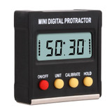 RZ2010 360 Degree Mini Digital Protractor Inclinometer Electronic Level Box Magnetic Base Measuring Tools