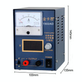 Kaisi KS-1502AD 15V 2A DC Power Supply Voltage Regulator Stabilizer Ammeter Adjustable Power Supply Repair Tools , US Plug