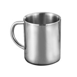 Double Wall Stainless Steel Coffee Mug Portable Termo Cup Travel Tumbler Coffee Jug Milk Tea Beer Cups Double Office Water Mugs(280ML)