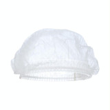 200 PCS Non-woven Disposable Pleated Anti Dust Hat Bath Caps For Spa Hair Salon Beauty(White)