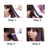 One-time Hair Temporary Color Hair Dye Non-toxic DIY Hair Color Mascara Dye Cream Hair(Orange)