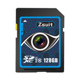 Zsuit Honeycomb Series 128GB Camera Lens Pattern SD Memory Card for Driving Recorder / Camera and Other Support SD Card Devices