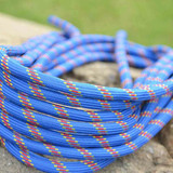 XINDA XD-S9804 Climbing Auxiliary Rope Static Rope Safety Rescue Rope, Length: 20m Diameter: 10mm(Blue)