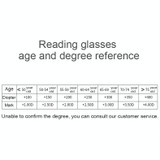 Men Anti Fatigue & Blue-ray Rimless Rhinestone Trimmed Presbyopic Glasses, +2.00D