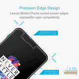 For OnePlus 5 0.3mm 9H Surface Hardness 2.5D Explosion-proof Non-full Screen Tempered Glass Screen Film