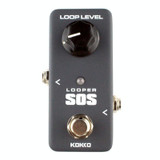 KOKKO FLP2 Mini SOS Looper Guitar Loop Recording Monoblock Effects Pedal(Black)