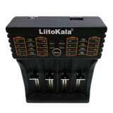 LiitoKala lii-402 4 In 1 Lithium Battery Charger for Li-ion IMR 18650, 18490, 18350, 17670, 17500, 16340(RCR123), 14500, 10440