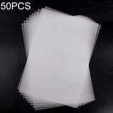 50 PCS Translucent Fine Grinding Heat Shrink Film DIY Heat Shrink Film