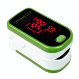 Finger Pulse Oximete LED HD Display Portable Oximeter Equipment Blood Oxygen Monitor Pulse Oximeter(Green)