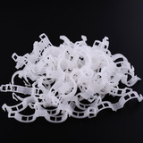 500 PCS 25mm Plastic Fixed Tie Clip Hanging Crane Folder Vines Plant Fixed Clip