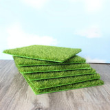 Simulation of Small Lawn Micro-landscape Green Grass Landscape,Size:15 x 15cm